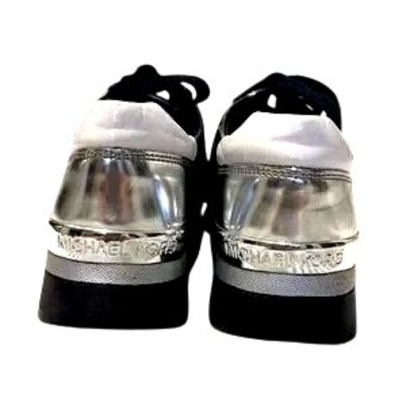 Michael Kors Royal Blue Velvet Tennis Shoe Size‎ 7.5 NWOB - Picture 4 of 11